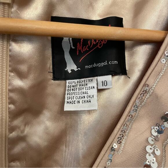 Mac Duggal Sequin Embellished Gown 67859 - Picture 7 of 7